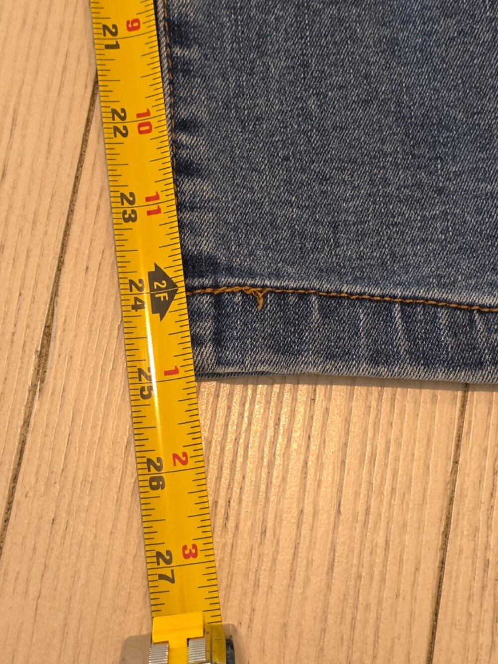 Curve Appeal French Riviera Wide Leg Crop Jeans Size 16 - Picture 2 of 7